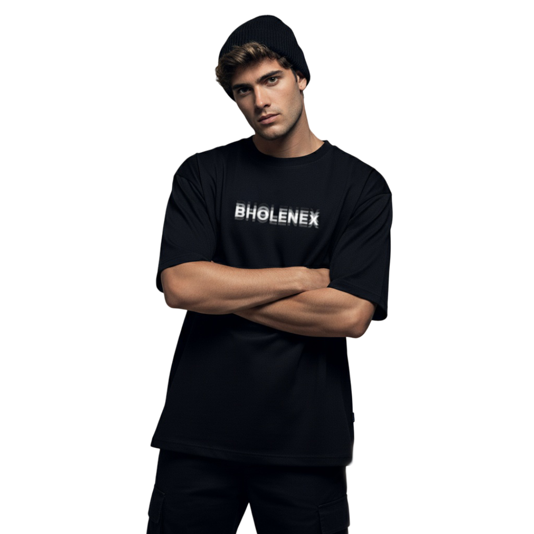 Forever Is Lie” – Trippy Graphic Oversized Unisex Tee | Streetwear Statement T-Shirt