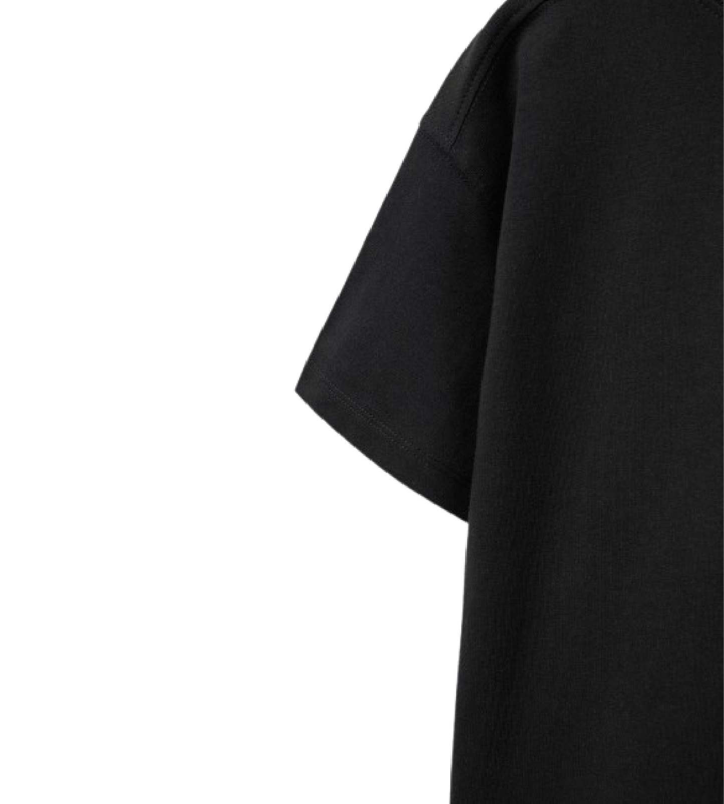 Bholenex Essential | BLACK Classic Oversized Cotton Tee for Men and Women