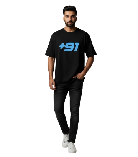 +91 India: The T-Shirt That Connects 🇮🇳