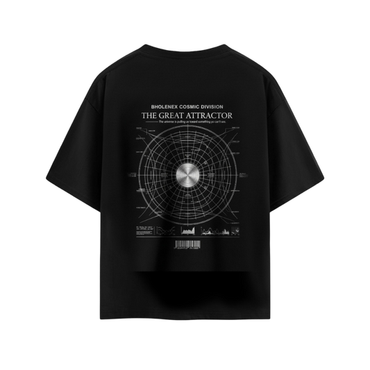 BHOLENEX: The Great Attractor - Minimalist Tensor Tee