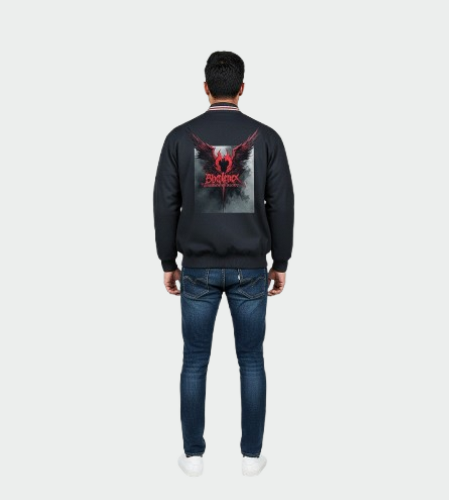 BHOLENEX Dark Wings Bomber Jacket