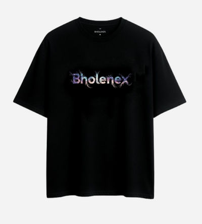 Bholenex Cosmic Meditator Unisex Oversized T-Shirt