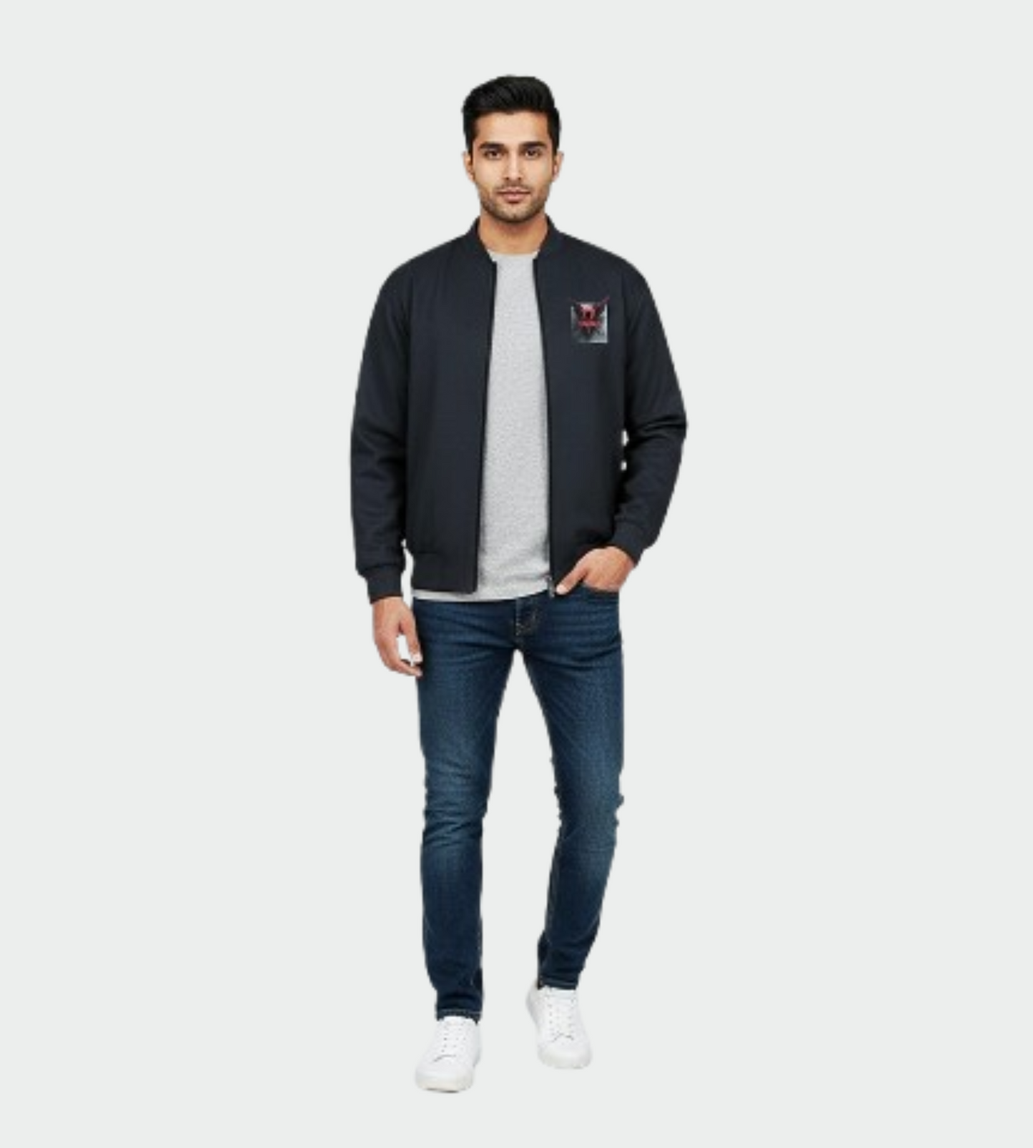 BHOLENEX Dark Wings Bomber Jacket