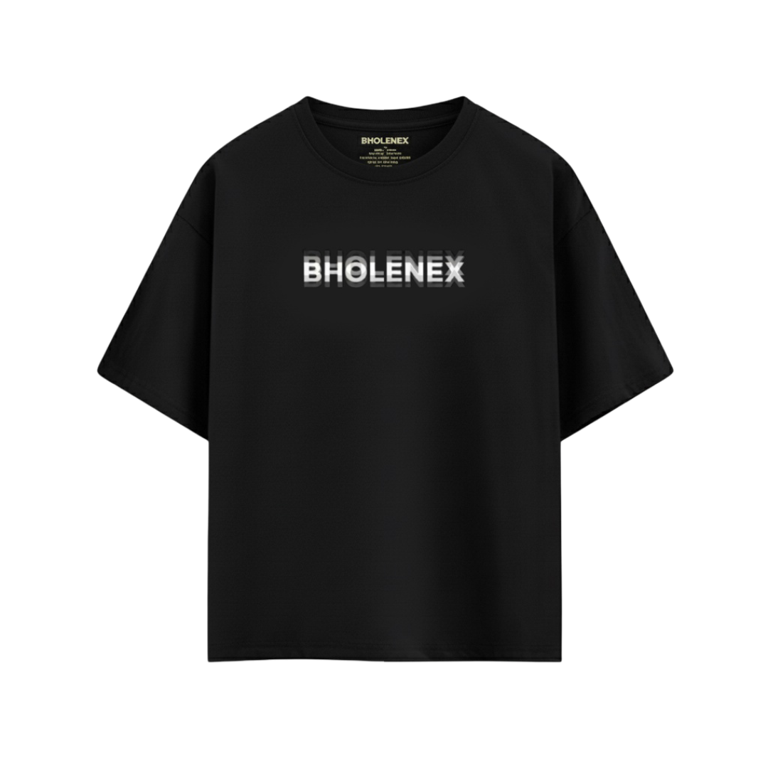 Forever Is Lie” – Trippy Graphic Oversized Unisex Tee | Streetwear Statement T-Shirt