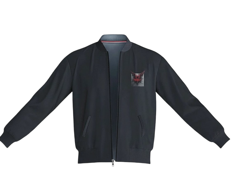 BHOLENEX Dark Wings Bomber Jacket