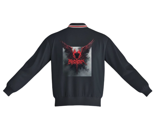 BHOLENEX Dark Wings Bomber Jacket