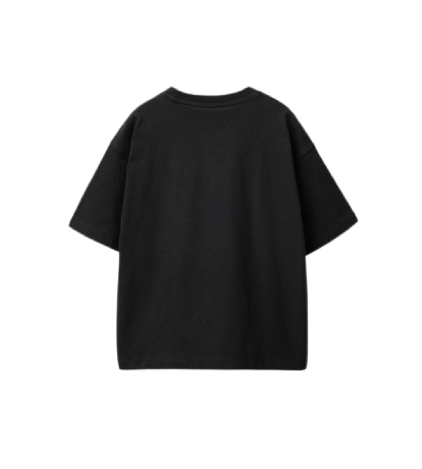 Bholenex Essential | BLACK Classic Oversized Cotton Tee for Men and Women