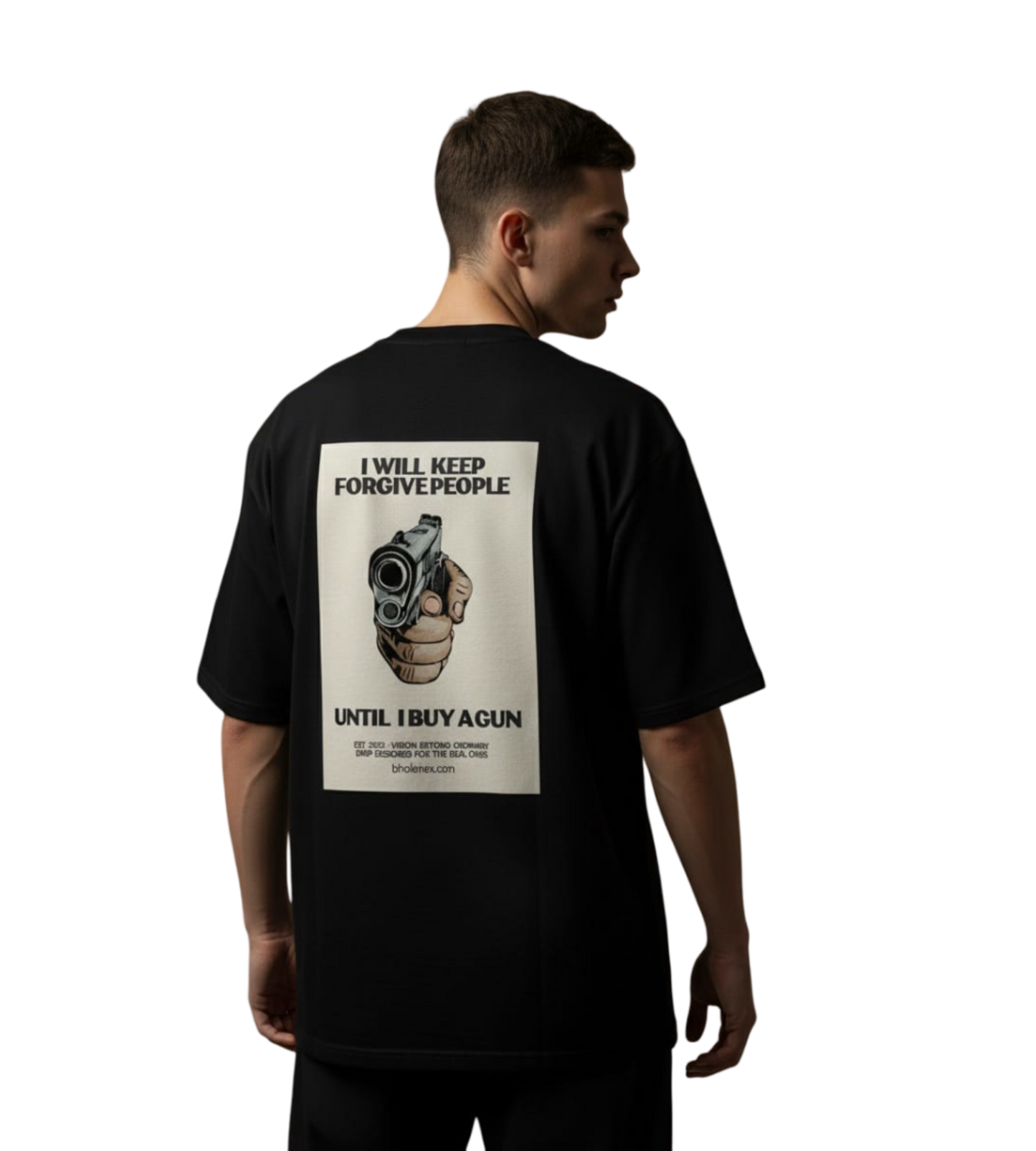 BOLD GRAPHIC PRINT Oversized Unisex Streetwear T-Shirt