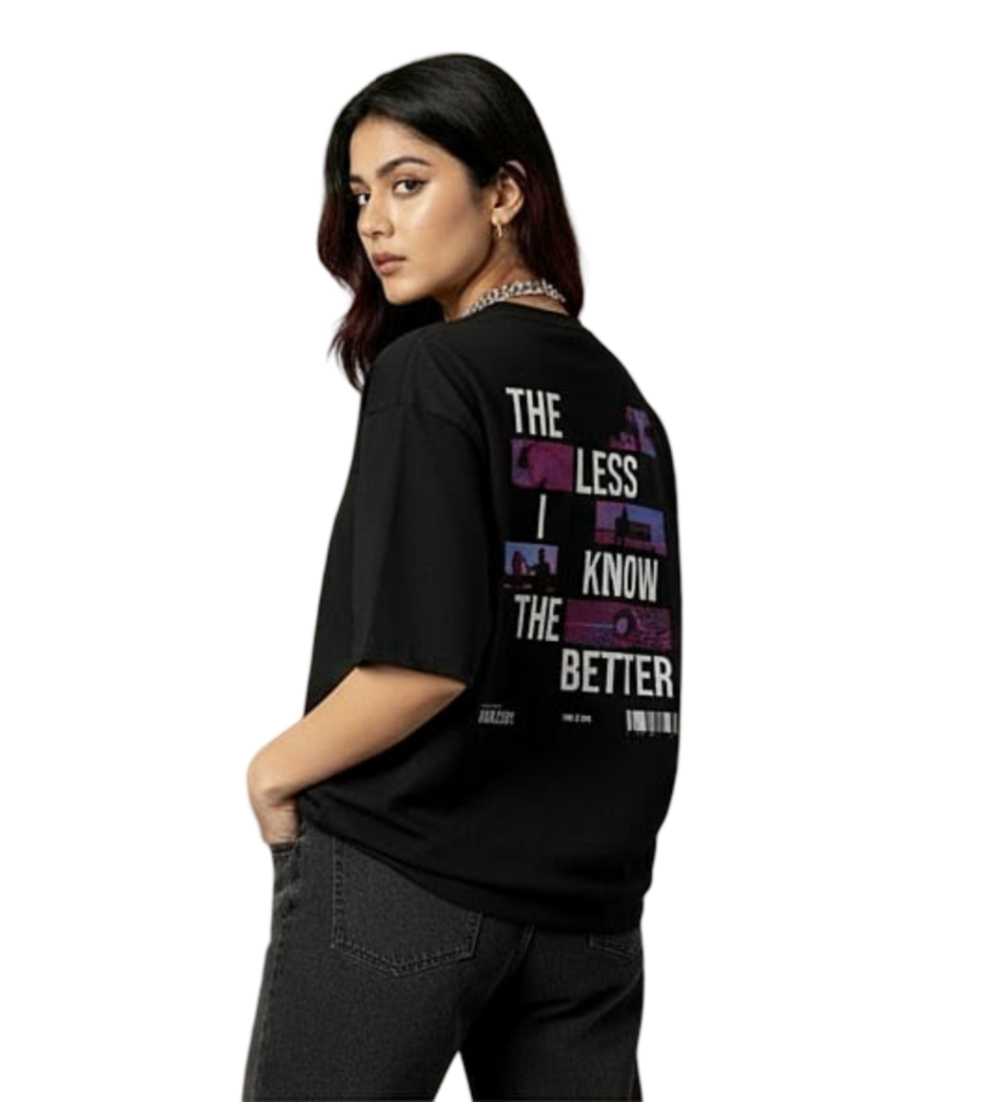 BHOLENEX - The Less I Know, The Better – Premium Unisex Oversized Tee
