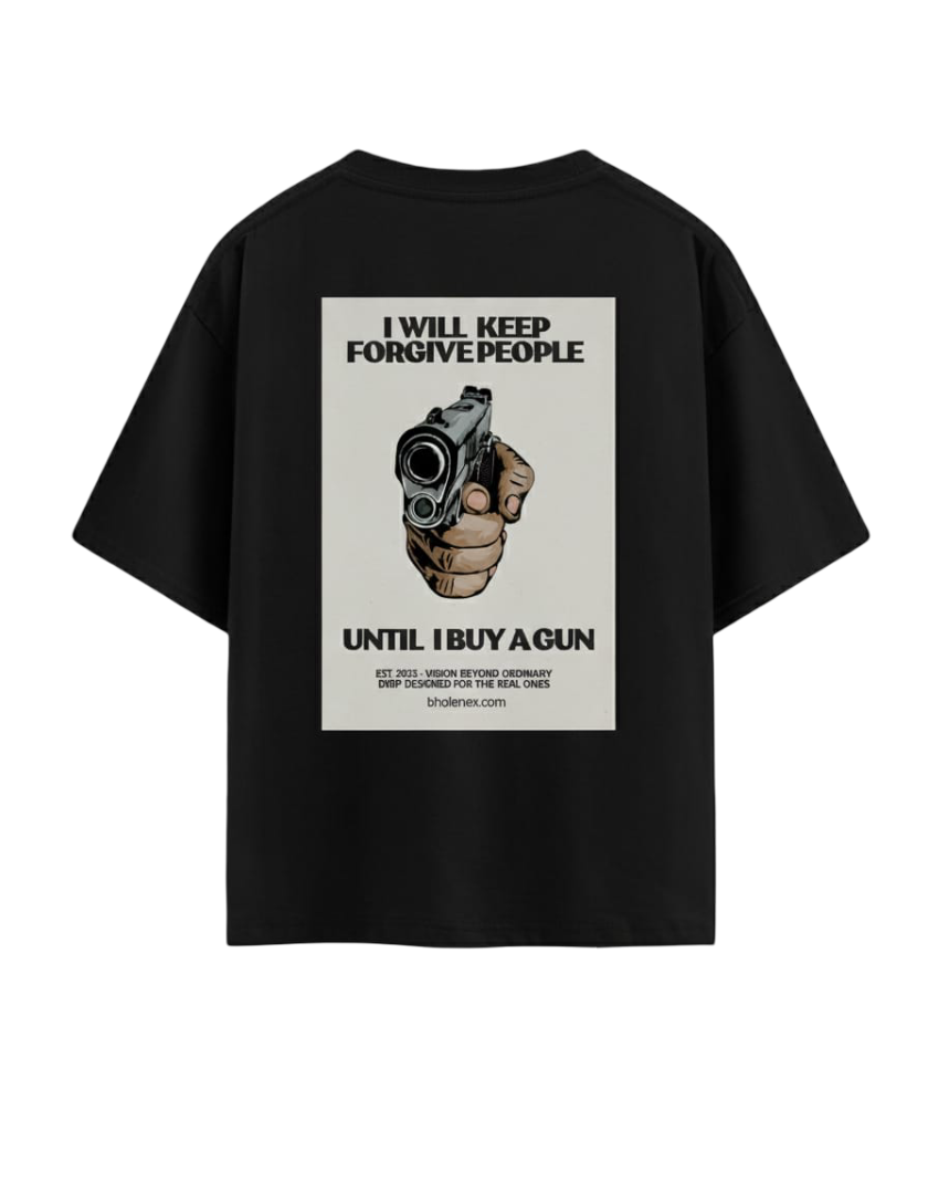 BOLD GRAPHIC PRINT Oversized Unisex Streetwear T-Shirt