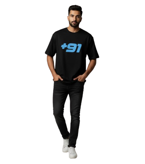 +91 India: The T-Shirt That Connects 🇮🇳