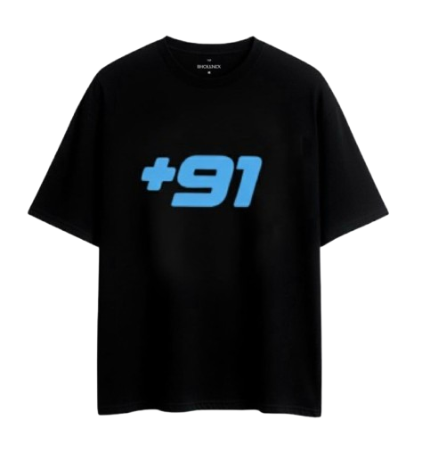 +91 India: The T-Shirt That Connects 🇮🇳