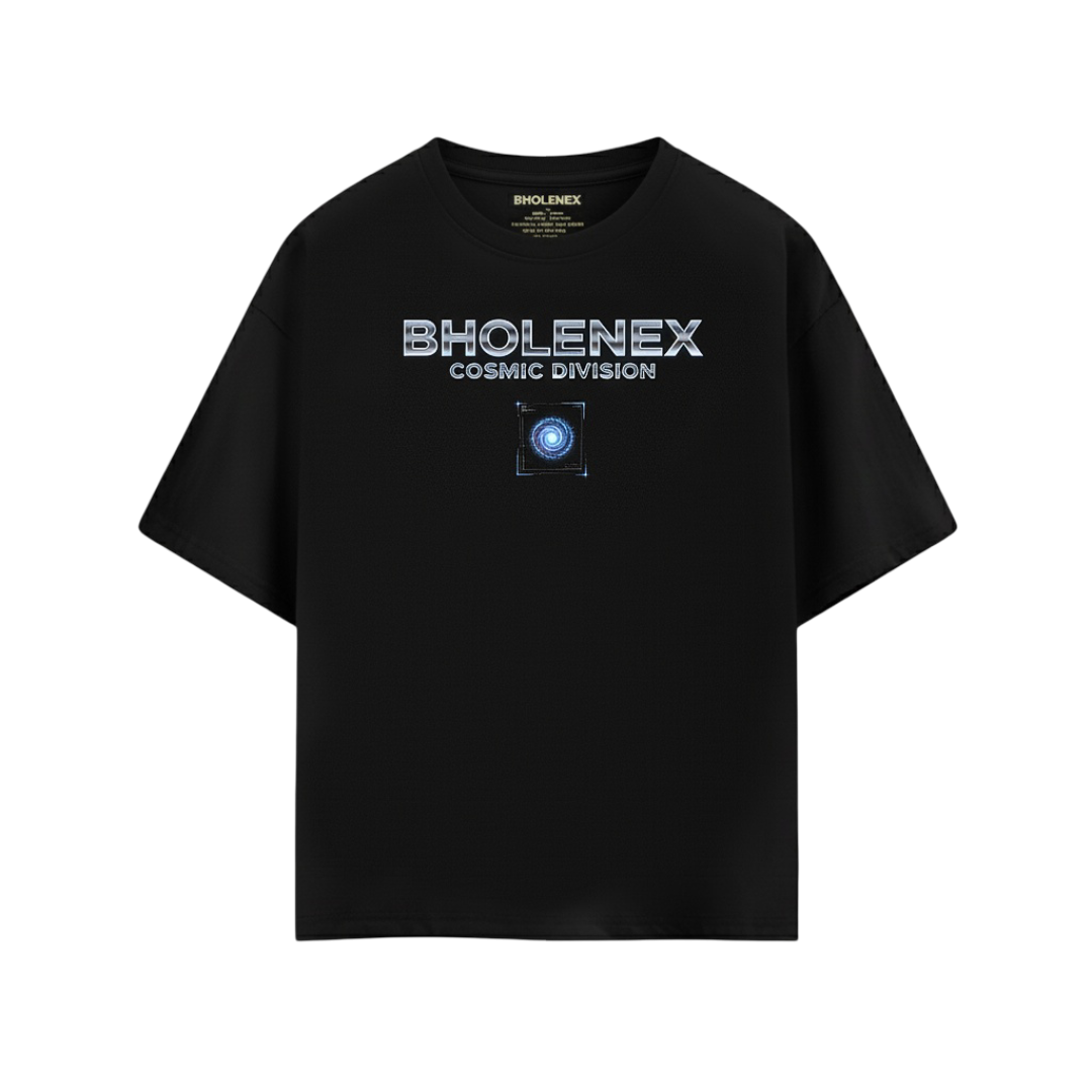 BHOLENEX: The Great Attractor - Cosmic Division Oversized Tee