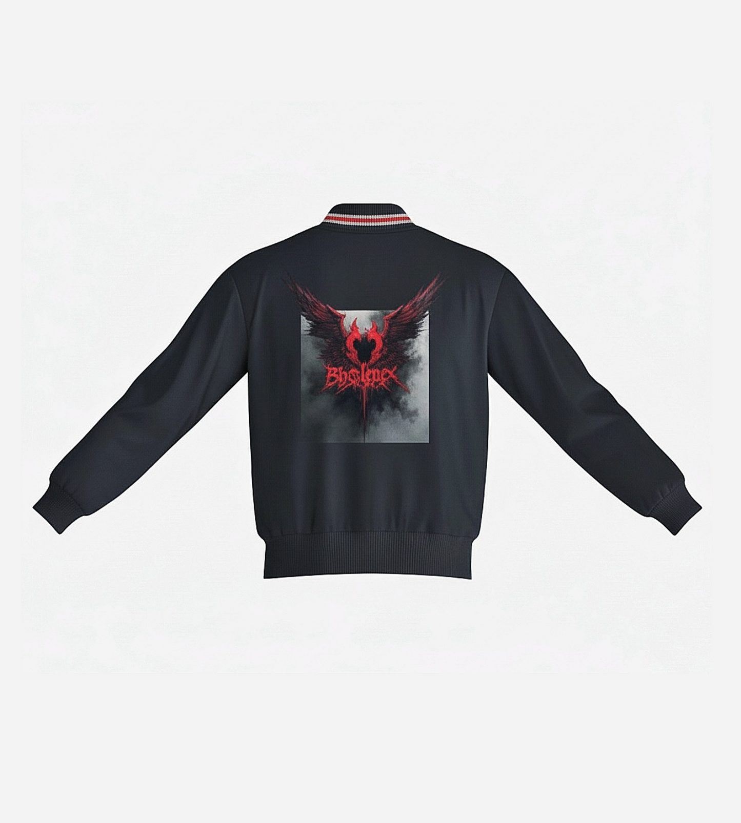 BHOLENEX Dark Wings Bomber Jacket