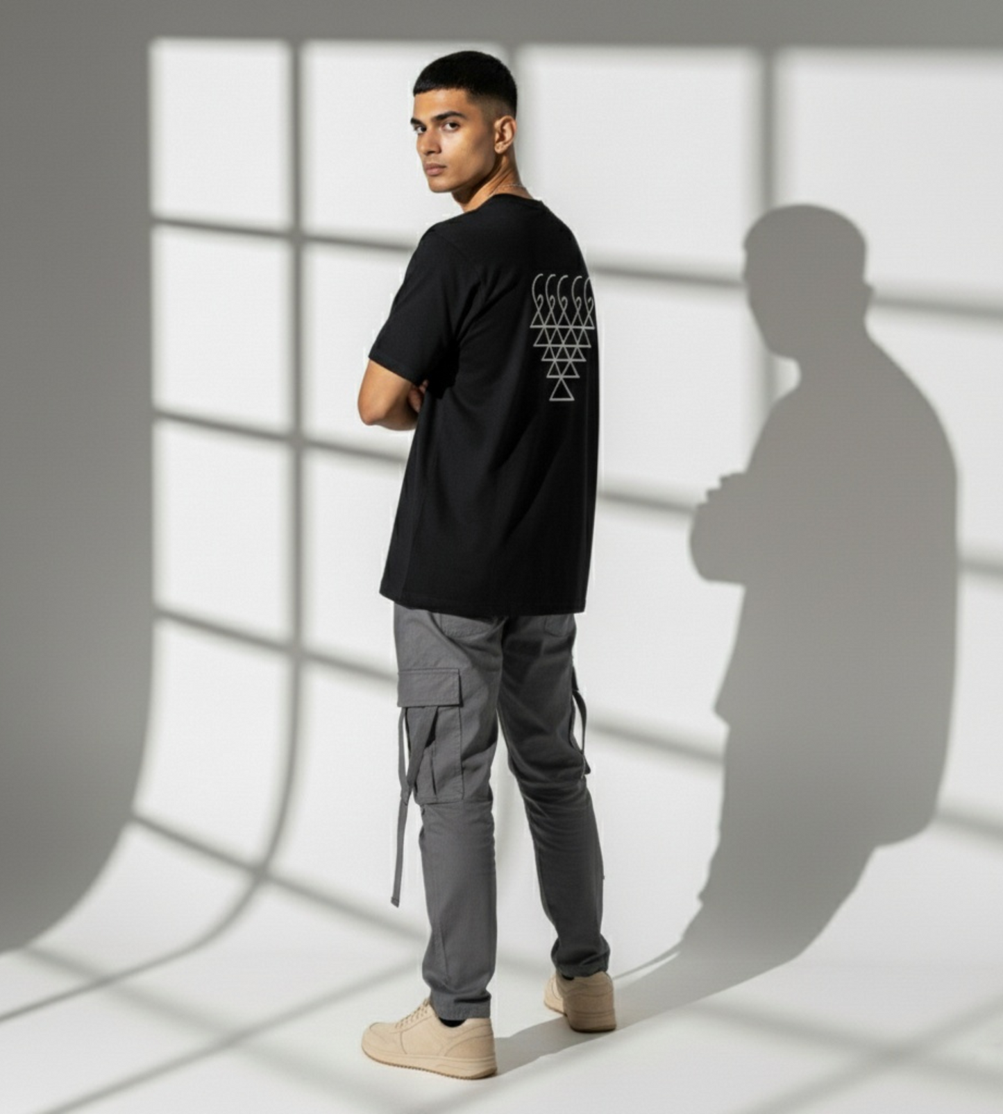 Bholenex Sri Yantra Unisex Oversized T-Shirt