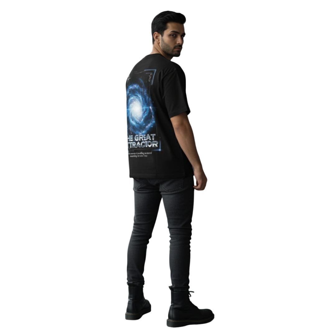 BHOLENEX: The Great Attractor - Cosmic Division Oversized Tee