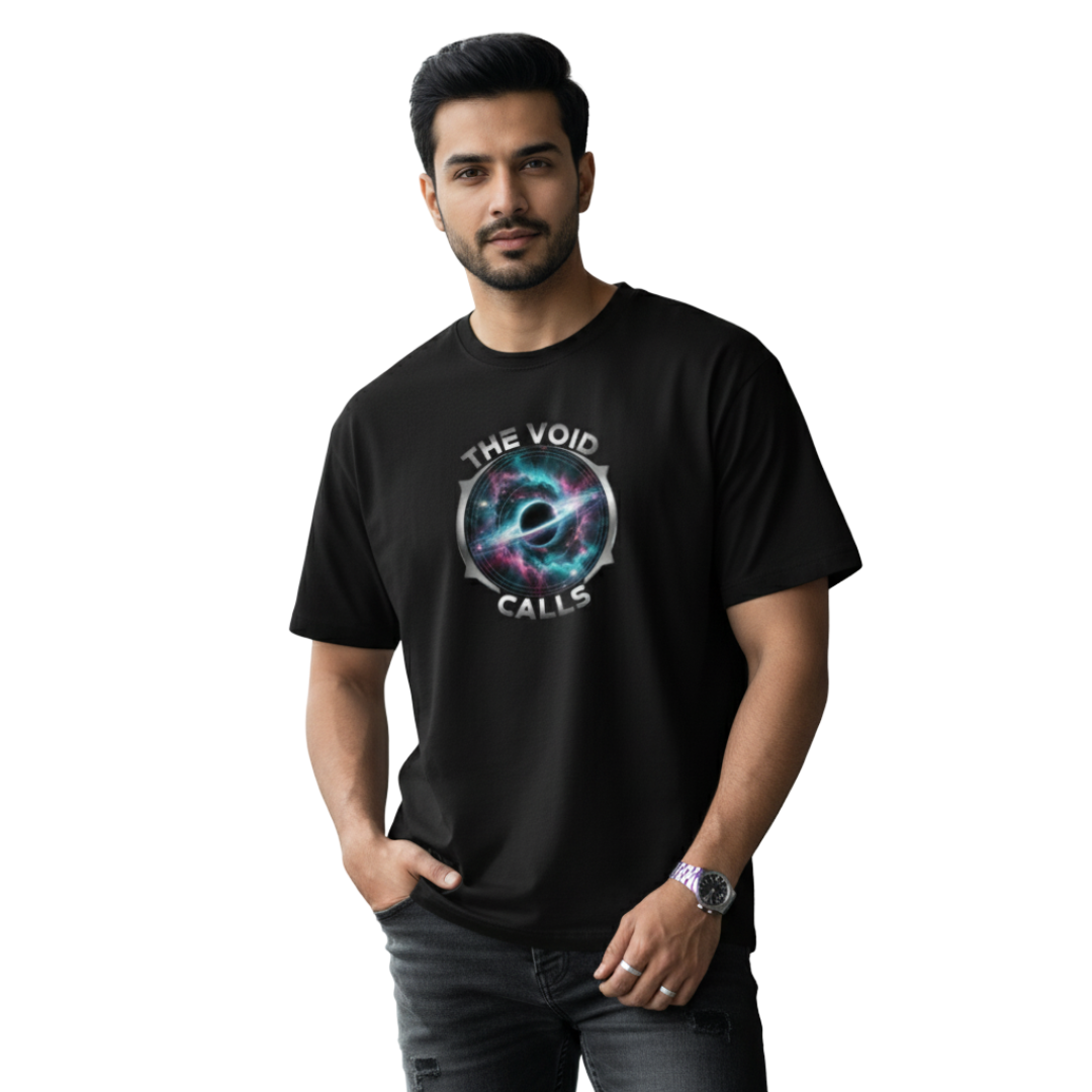 The Void Calls: Main Character Energy Oversized Tee